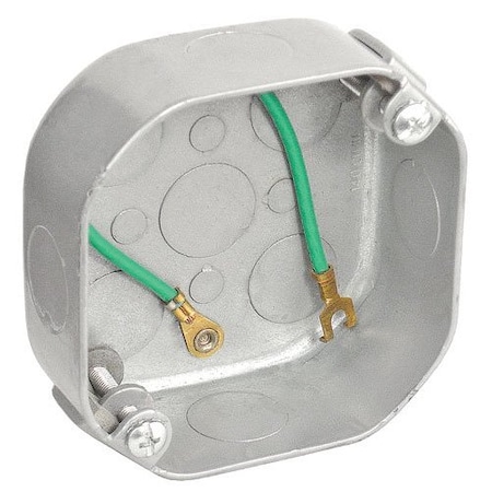 Southwire Electrical Box, 20 cu in, Octagon Box Type, Steel, Octagon Shape 54171-FANNBWP
